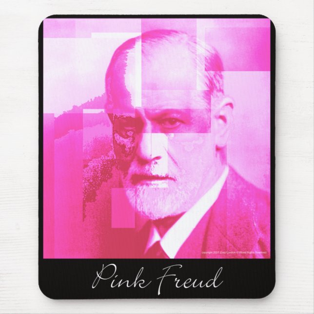The Original Pink Freud Mousepad (Front)