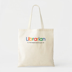 The Original Search Engine - School Librarian Libr Tote Bag
