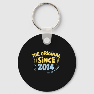 The Original Since 2014 Sticker  Key Ring