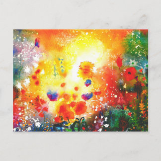 The original Summer Garden. Postcard