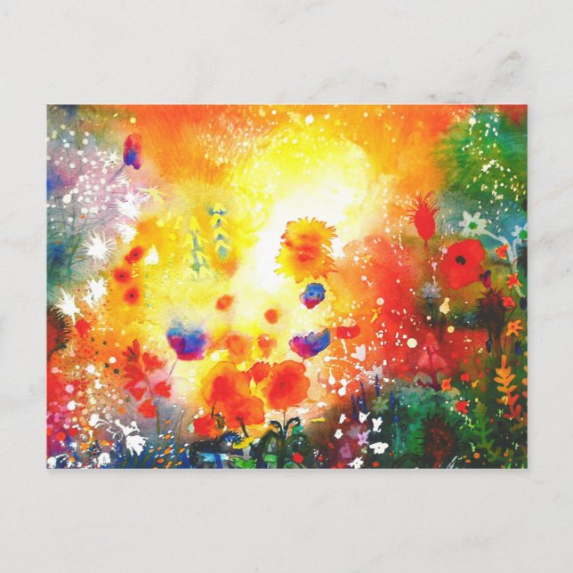 The original Summer Garden. Postcard (Front)