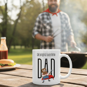 The Original Superhero Dad Funny Father's Day  Coffee Mug