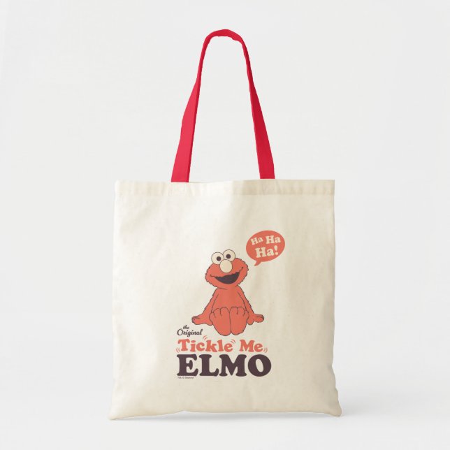 The Original Tickle Me Elmo Tote Bag (Front)