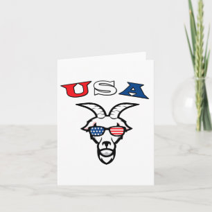 The Original Usa The Goat  Card