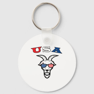 The Original Usa The Goat Key Ring
