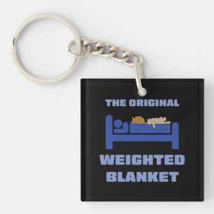 The Original Weighted Blanket Icons Key Ring