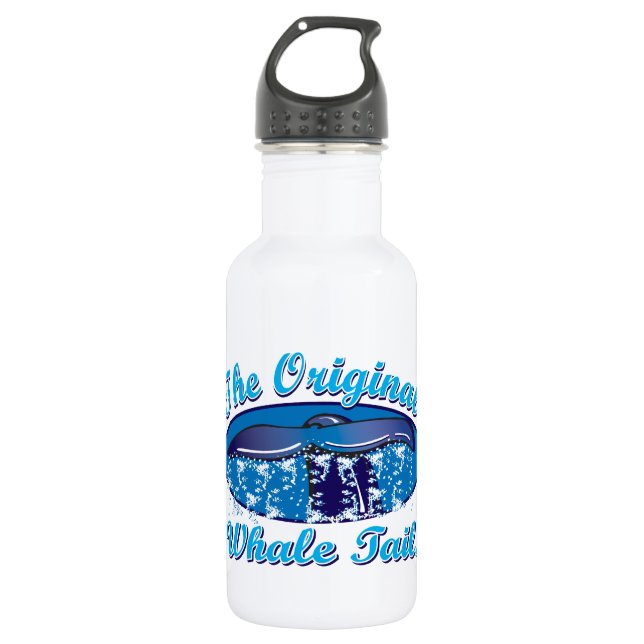 The Original Whale Tail 532 Ml Water Bottle (Front)