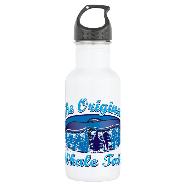 The Original Whale Tail 532 Ml Water Bottle (Front)