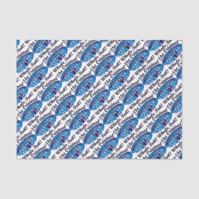 The-Original-Whale-Tail Tissue Paper (Front)