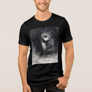 The Origins drawing by Odilon Redon Tri-Blend Shirt