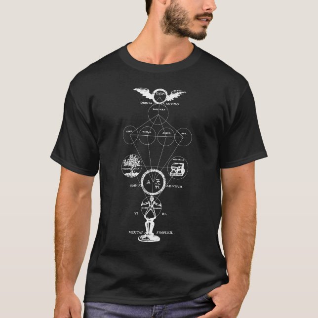 The Origins of Alchemy (white) T-Shirt (Front)