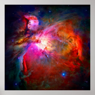 The Orion Nebula -2009 Poster