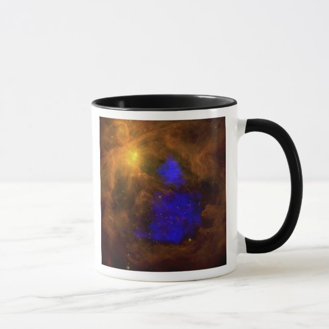 The Orion nebula in the infrared Mug (Right)