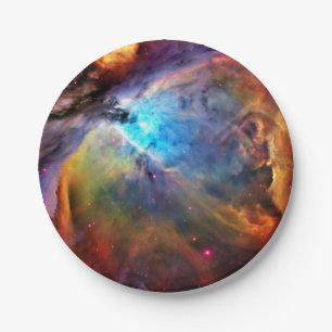 The Orion Nebula Paper Plate