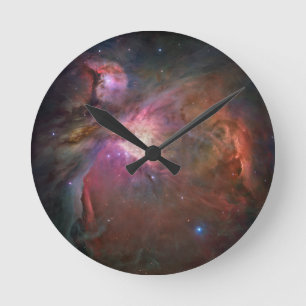 The Orion Nebula Round Clock