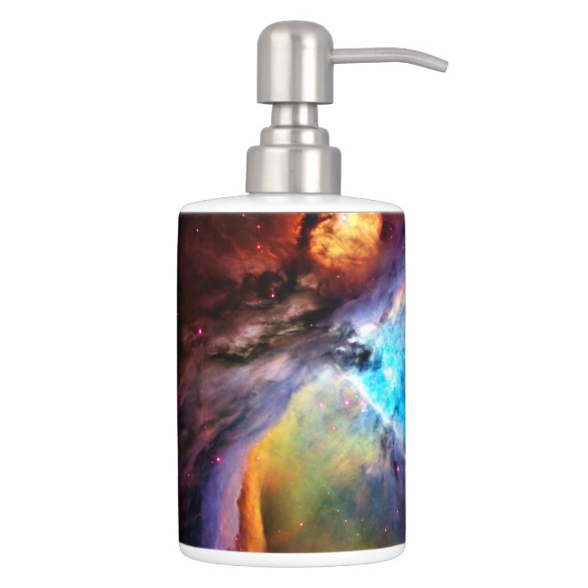 The Orion Nebula Soap Dispenser And Toothbrush Holder (Right)