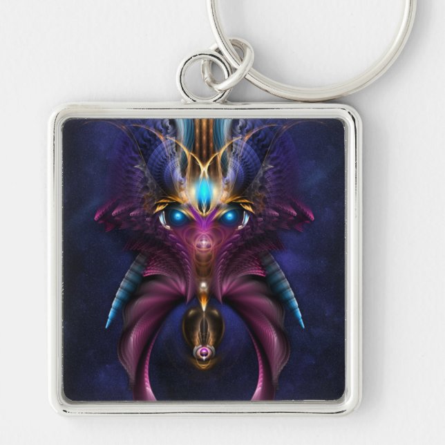 The Orkolon Starfield Key Ring (Front)