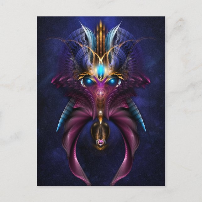 The Orkolon Starfield Postcard (Front)
