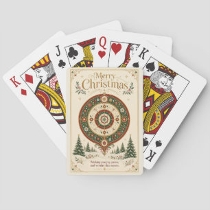 The Ornament of Winter Wonder Playing Cards