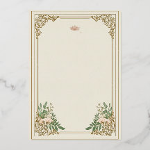 The Ornamental Flourish Wedding Invitation