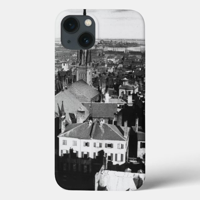 The ornamented spire of a church in Boston Case-Mate iPhone Case (Back)