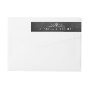 The Ornate Chalkboard Wedding Collection - Labels