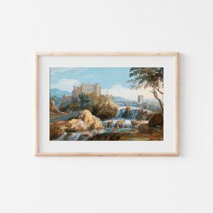 The Orsini Castle Giovanni Battista Busiri Poster