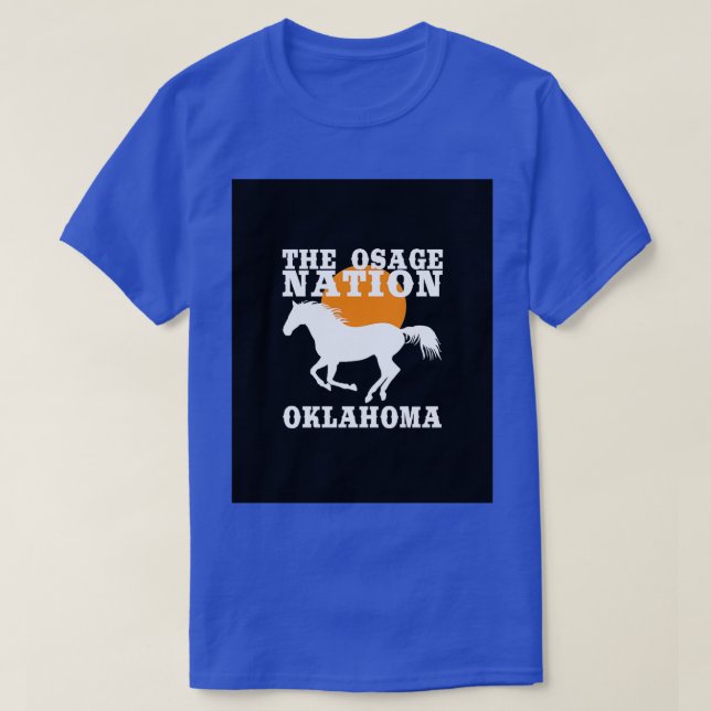 The Osage Nation 2 Graphic  T-Shirt (Design Front)