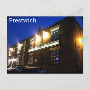 The Ostrich, Prestwich Postcard