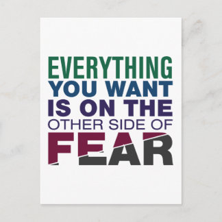 The Other Side of Fear Postcard
