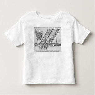 The Otis Elevator in the Eiffel Tower Toddler T-Shirt