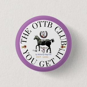 the OTTB CLUB 3 Cm Round Badge