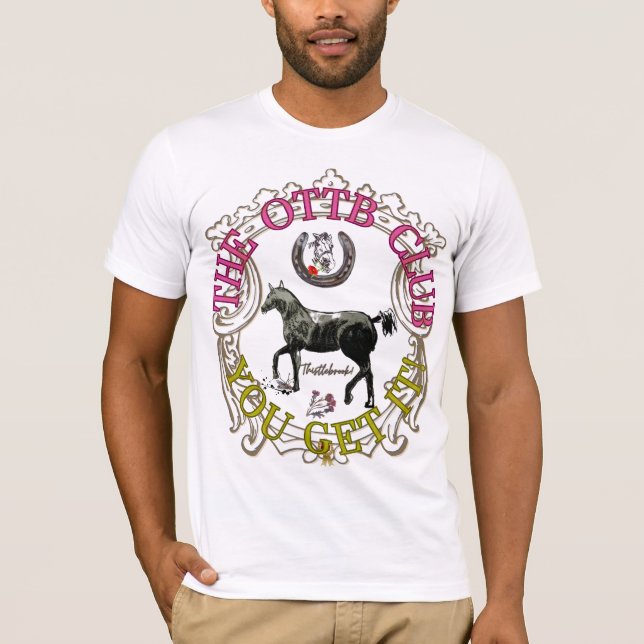the OTTB CLUB  T-Shirt (Front)