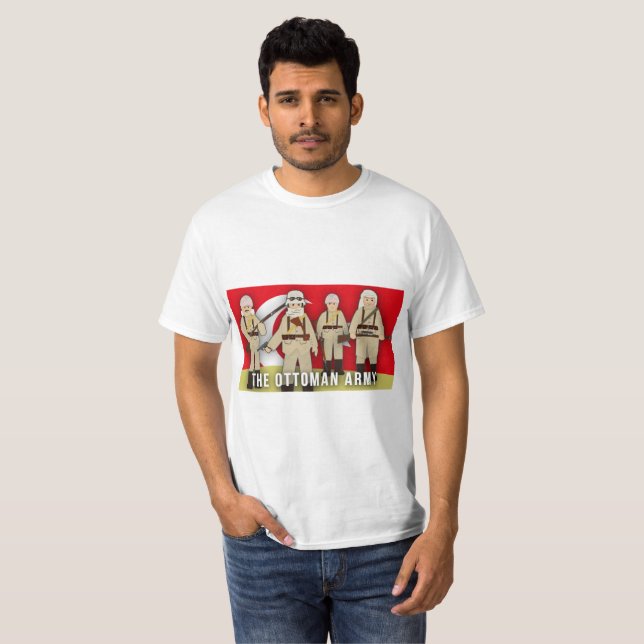 The Ottoman Army Faction World War I T-Shirt (Front Full)