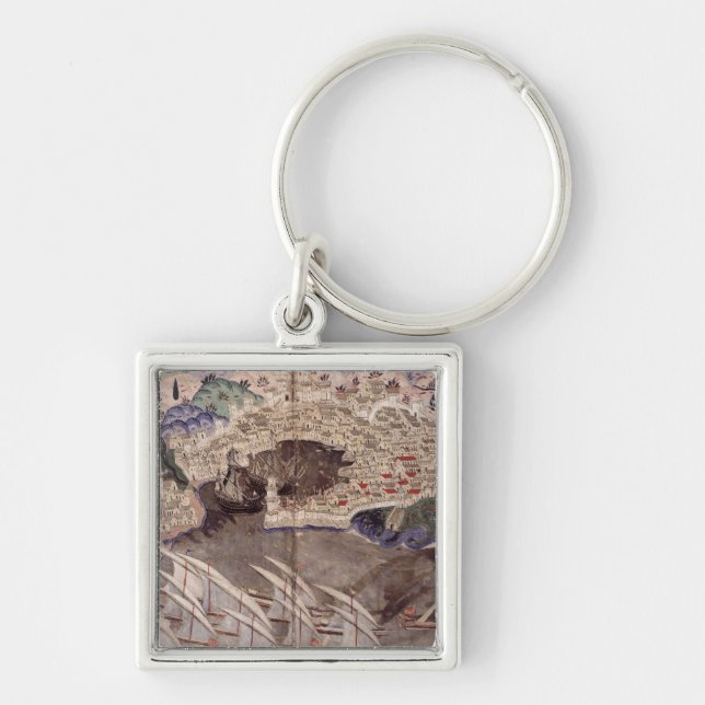 The Ottoman Fleet Key Ring (Front)