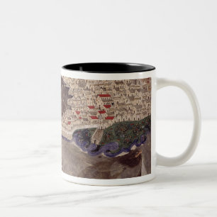 The Ottoman Fleet Two-Tone Coffee Mug