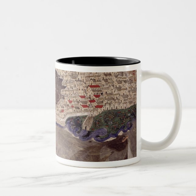 The Ottoman Fleet Two-Tone Coffee Mug (Right)