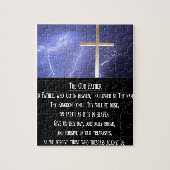 The Our Father Prayer Jigsaw Puzzle (Vertical)