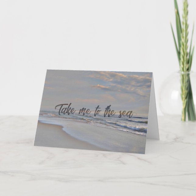 THE OUTER BANKS Greeting Card (Front)