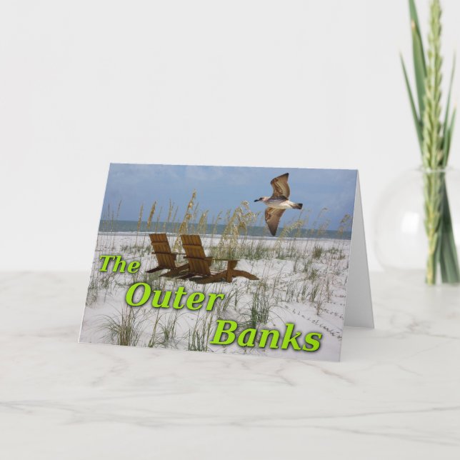 THE OUTER BANKS GREETING CARD (Front)