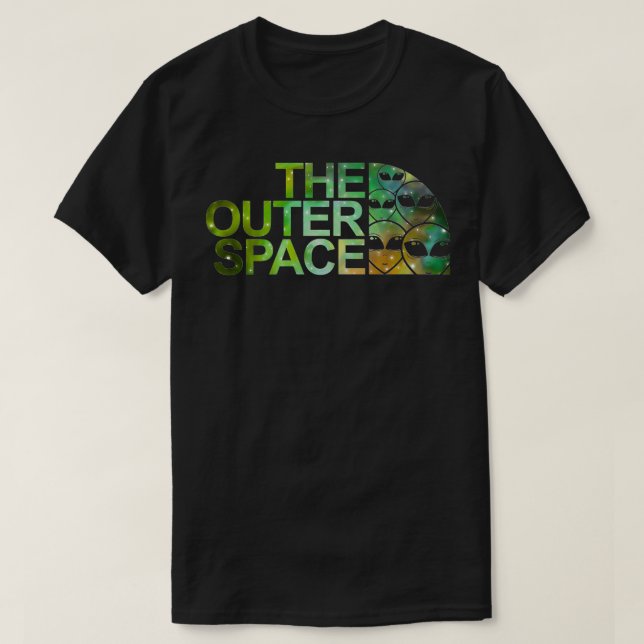 The Outer Space Aliens Premium  T-Shirt (Design Front)