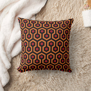 The overlook-Retro Geometric Hexagon Cushion
