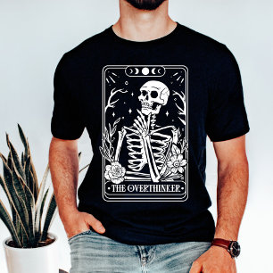 The Overthinker Tarot Skeleton T-Shirt