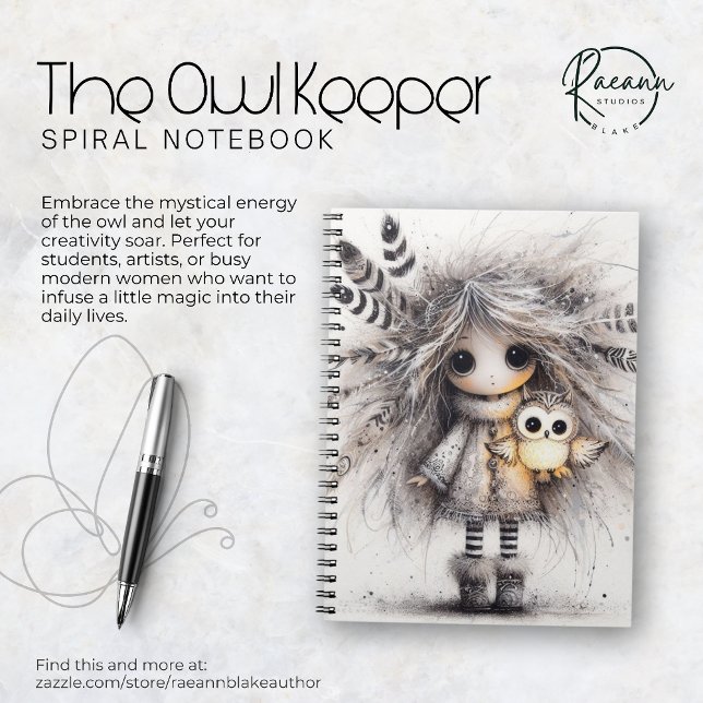 The Owl Keeper Spiral Notebook (Creator Uploaded)