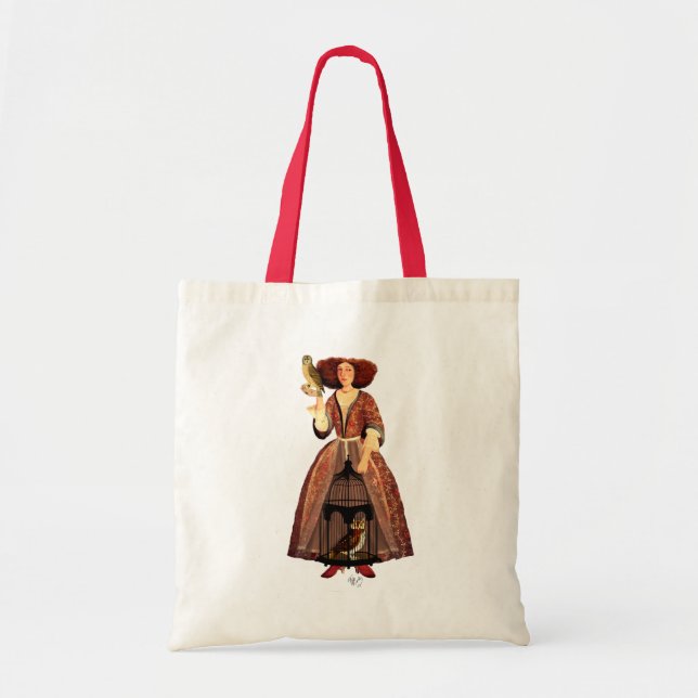 The Owl Lady Tote Bag (Front)