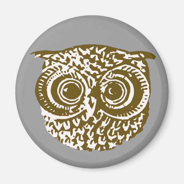 The owl magnet (Front)