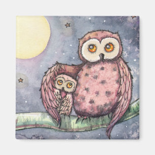 The Owls and the Moon Magnet