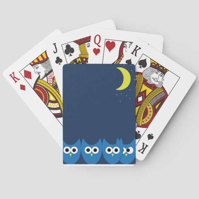 The Owls Playing Cards (Back)