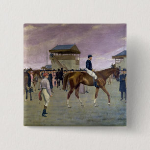 The Owner's Enclosure, Newmarket 15 Cm Square Badge