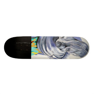 The Oxidation of Joan of Arc- Skate Deck